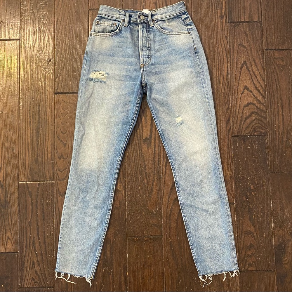 NWOT Boyish Billy High Rise Rigid Skinny Jeans